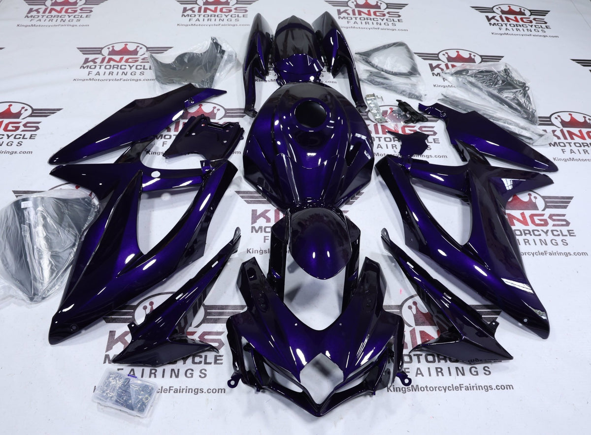 Fairings for Suzuki GSXR600 (2008-2010) Purple from KingsMotorcycleFairings.com