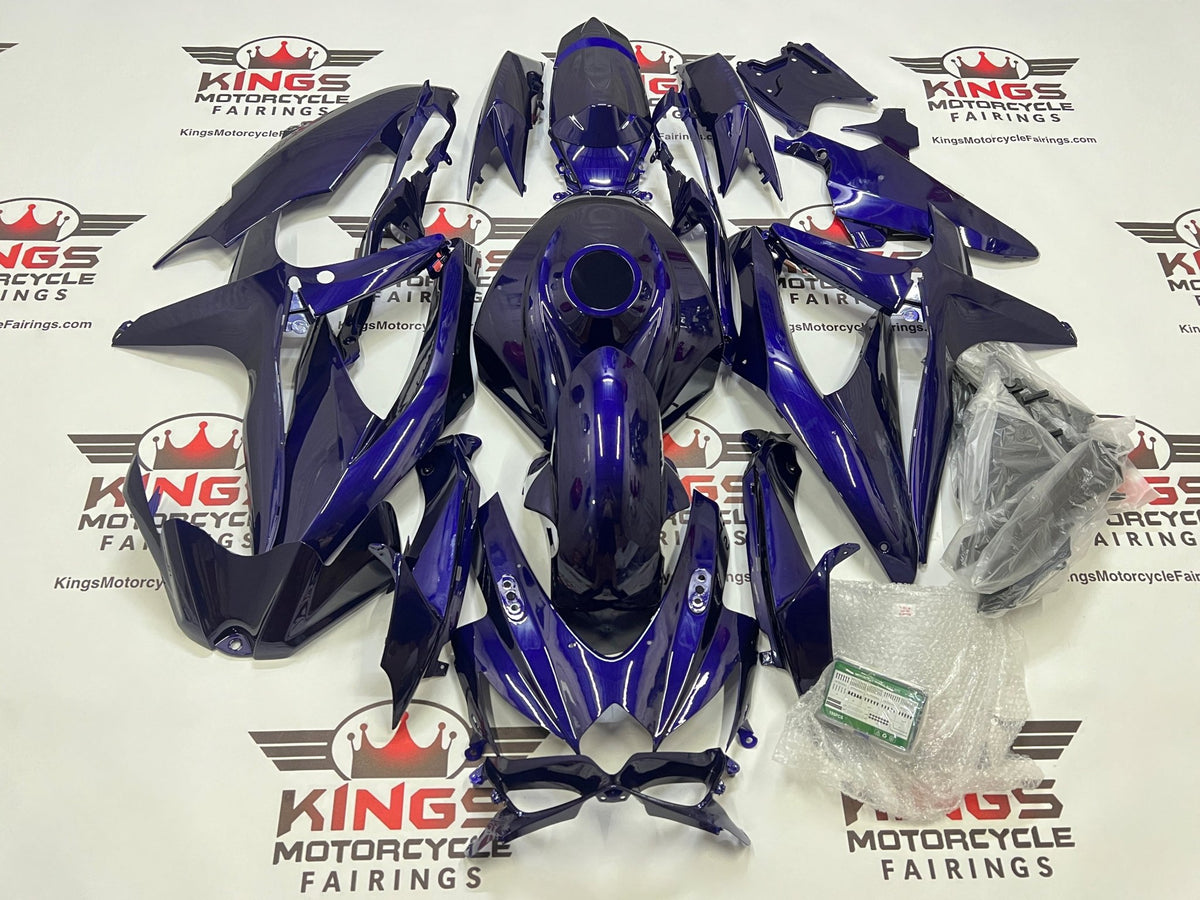 Fairings for Suzuki GSXR750 (2008-2010) Dark Purple at KingsMotorcycleFairings.com