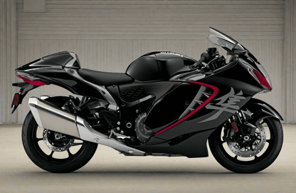 Fairings for Suzuki Hayabusa (2021-2025) Black, Silver, Red from KingsMotorcycleFairings.com