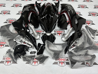 Fairings for Suzuki Hayabusa (2021-2025) Gloss Black, Gray, Red at KingsMotorcycleFairings.com