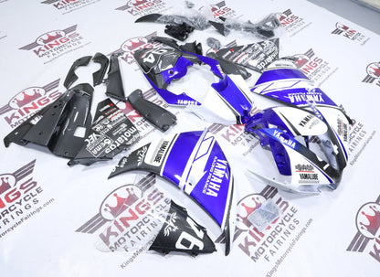 Fairings for Yamaha R1 (2012-2014) White, Blue, Black, Carbon, Silver Yamalube from KingsMotorcycleFairings.com