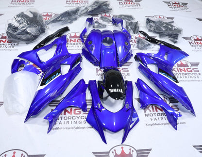 Fairings for Yamaha R7 (2021-2025) Blue, White, Turquoise at KingsMotorcycleFairings.com