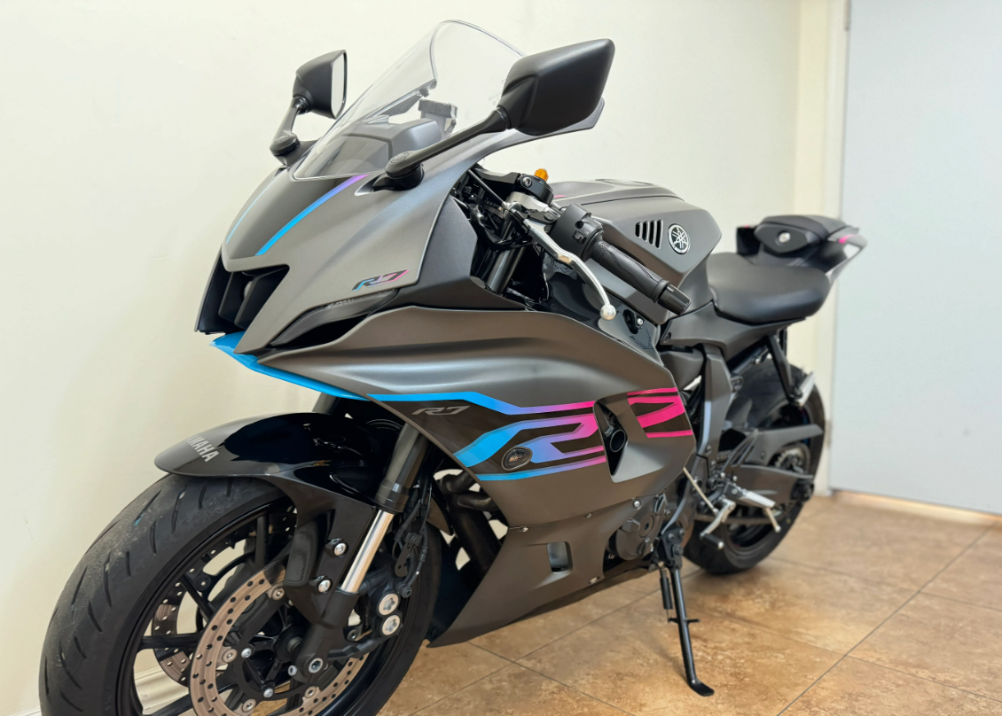 Fairings for Yamaha R7 (2021-2025) Matte Gray, Blue, Pink at KingsMotorcycleFairings.com