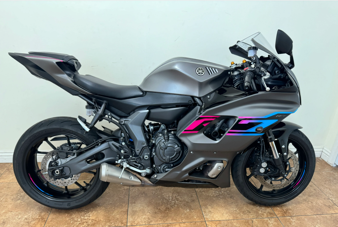 Fairings for Yamaha R7 (2021-2025) Matte Gray, Blue, Pink from KingsMotorcycleFairings.com