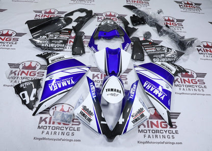 Fairings for Yamaha YZF-R1 (2012-2014) White, Blue, Black, Carbon, Silver Yamalube at KingsMotorcycleFairings.com