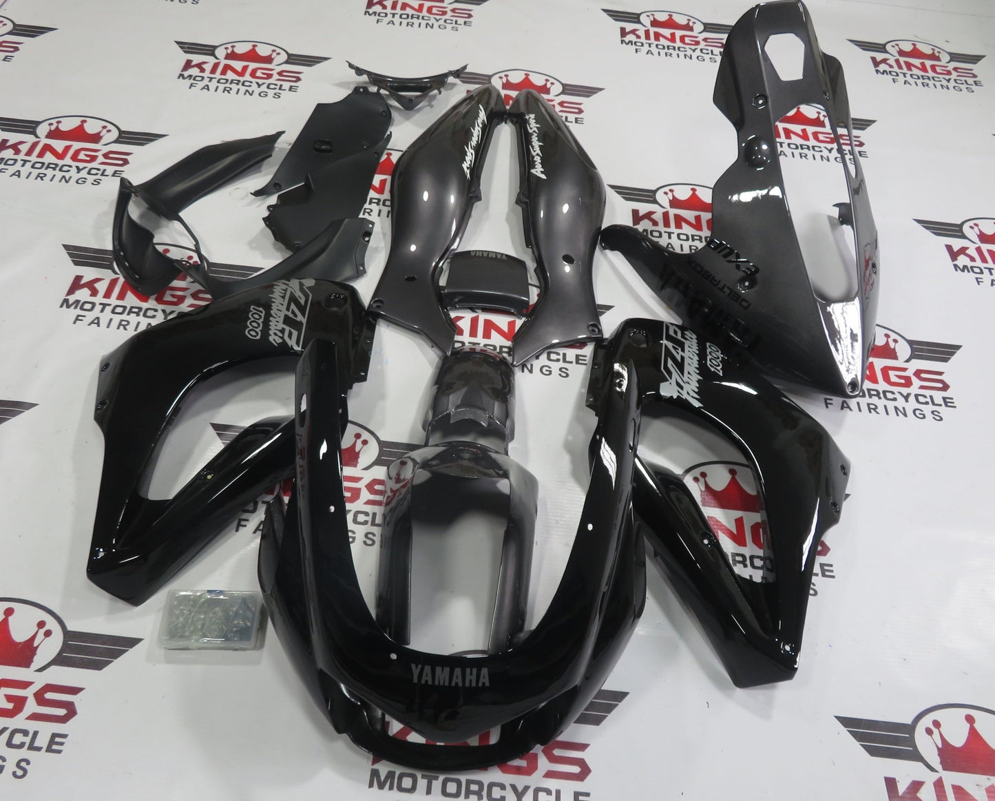 Fairings for Yamaha YZF1000R (1996-2007) Black, Gray, Silver from KingsMotorcycleFairings.com