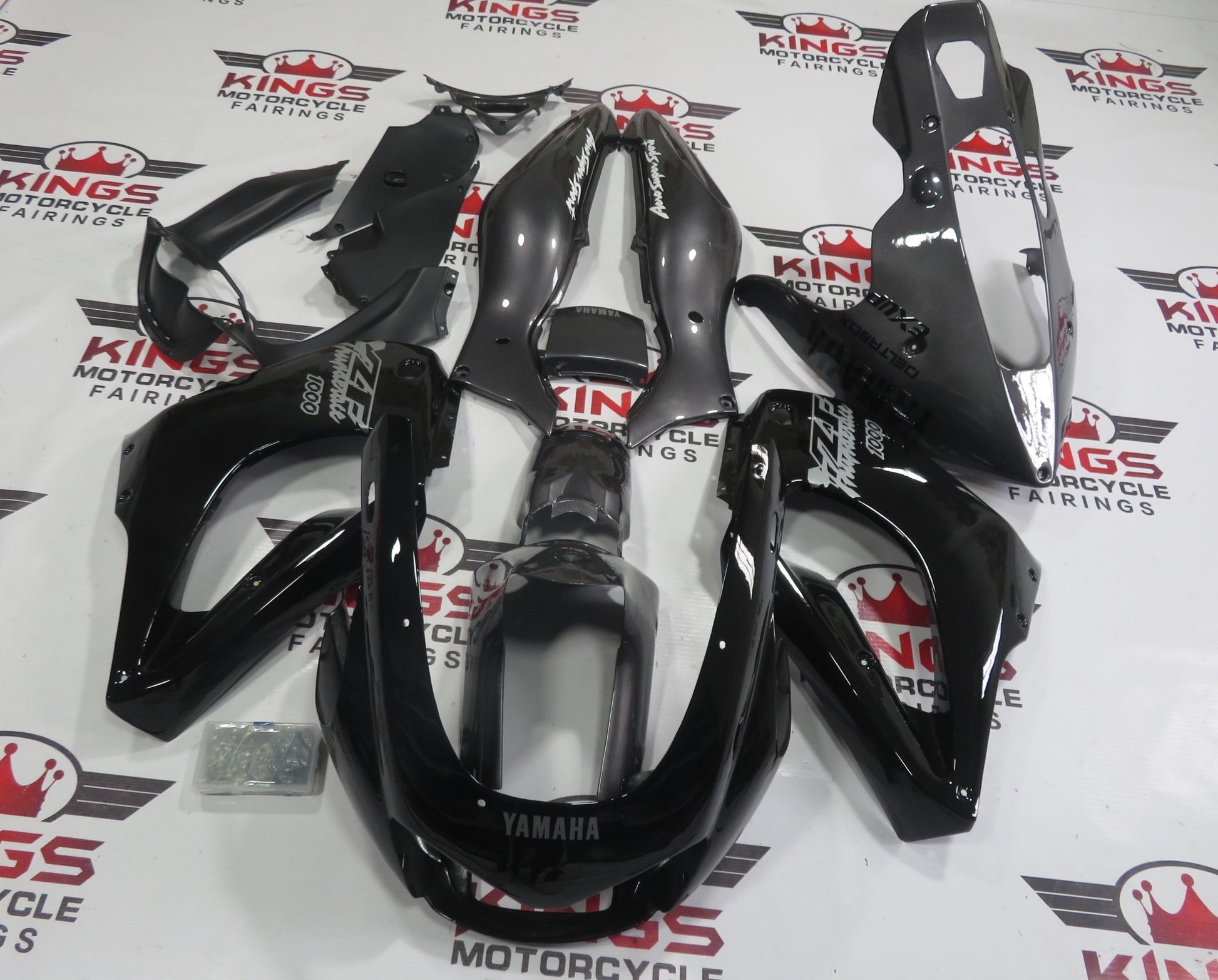 Fairings for Yamaha YZF1000R (1996-2007) Black, Gray, Silver from KingsMotorcycleFairings.com