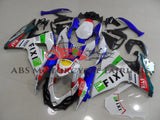 Suzuki GSXR1000 (2009-2016) White, Blue, Green, Red & Yellow Fixi Fairings at KingsMotorcycleFairings.com