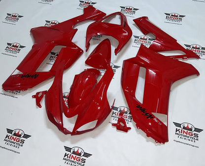 Gloss Red Fairings for Kawasaki Ninja ZX6R 636 (2007-2008) at KingsMotorcycleFairings.com