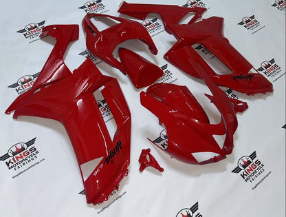 Gloss Red Fairings for Kawasaki Ninja ZX6R 636 (2007-2008) from KingsMotorcycleFairings.com