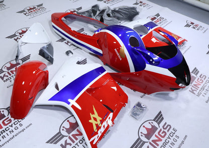HONDA CBR1100XX Super Blackbird Fairings (1996-2007) Red, Blue, White, Gold at KingsMotorcycleFairings.com