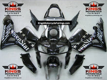 HONDA CBR 600 Fairings (2005-2006) Black, Silver, Chrome Seven Stars at KingsMotorcycleFairings.com