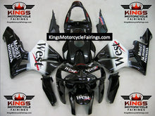 HONDA CBR600RR Fairings (2005-2006) Black, White West at KingsMotorcycleFairings.com