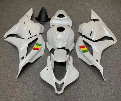HONDA CBR600RR Fairings (2007-2008) White, Country Flag from KingsMotorcycleFairings.com