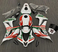 Honda CBR600RR Fairings (2007-2008) White, Red, Green Castrol 16 at KingsMotorcycleFairings.com