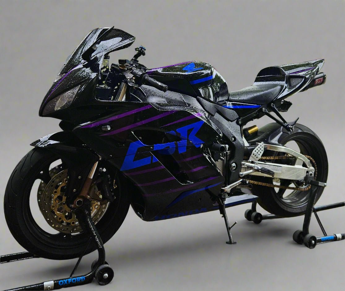 HONDA CBR1000RR Fairings (2004-2005) Black, Blue, Purple from KingsMotorcycleFairings.com