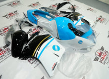 HONDA CBR1100XX FAIRINGS (1996-2007) WHITE,  BLUE KONICA MINOLTA at KingsMotorcycleFairings.com