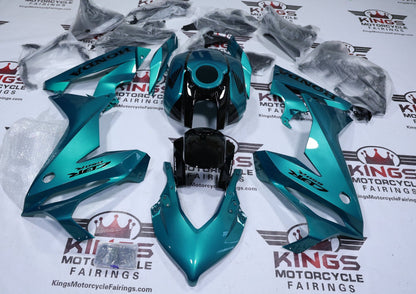 HONDA CBR650R Fairings (2021-2023) Green, Black at KingsMotorcycleFairings.com