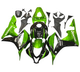 HONDA CBR 600 Fairings (2007-2008) Green, Black at KingsMotorcycleFairings.com