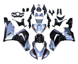 Honda CBR1000RR-R Fairings (2020-2023) Silver, Black, Red at KingsMotorcycleFairings.com