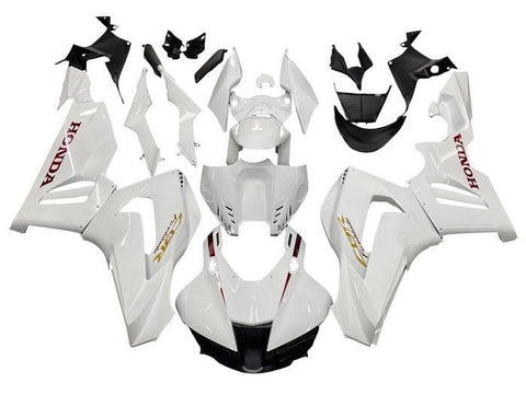 Honda CBR1000RR-R Fairings (2020-2023) White, Gold, Dark Red at KingsMotorcycleFairings.com