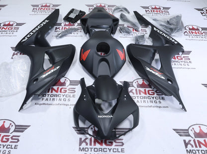 Honda CBR1000RR Fairing Kit (2006-2007) Matte Black, Red, White at KingsMotorcycleFairings.com