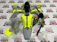 Honda CBR1000RR Fairing Kit (2008-2011) Neon Yellow, Gray from KingsMotorcycleFairings.com