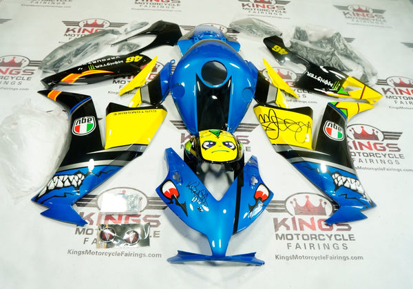 Honda CBR1000RR Fairing Kit (2012-2016) Blue Shark from KingsMotorcycleFairings.com