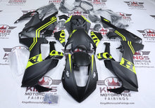 Honda CBR1000RR Fairing Kit (2017-2025) Matte Black, Neon Yellow at KingsMotorcycleFairings.com