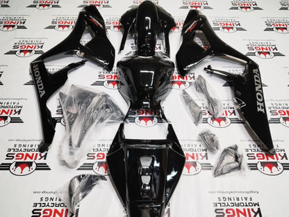 Honda CBR1000RR Fairing Set (2006-2007) Black, Gray Wings at KingsMotorcycleFairings.com