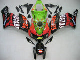 Honda CBR 1000RR Fairings (2004-2005) Black, Green, Rossi at KingsMotorcycleFairings.com