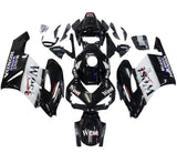 Honda CBR 1000RR Fairings (2004-2005) Black, White, West at KingsMotorcycleFairings.com
