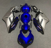 Honda CBR 1000RR Fairings (2004-2005) Blue, Silver, Black at KingsMotorcycleFairings.com