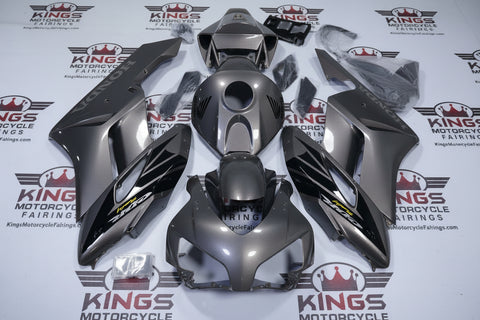 Honda CBR1000RR Fairings (2004-2005) Gray, Black Wings at KingsMotorcycleFairings.com