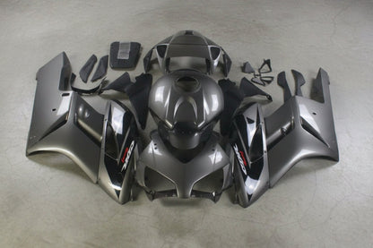 Honda CBR 1000RR Fairings (2004-2005) Gray, Black at KingsMotorcycleFairings.com