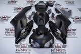 Honda CBR1000RR Fairings (2004-2005) Matte Black, Black Wings at KingsMotorcycleFairings.com