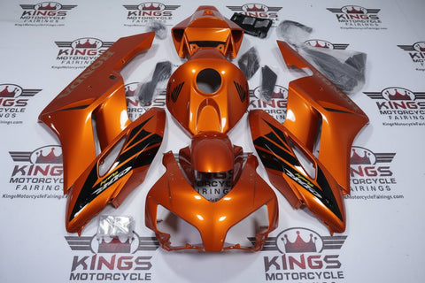 Honda CBR1000RR Fairings (2004-2005) Orange, Black Wings at KingsMotorcycleFairings.com