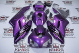 Honda CBR1000RR Fairings (2004-2005) Purple, Black Wings at KingsMotorcycleFairings.com