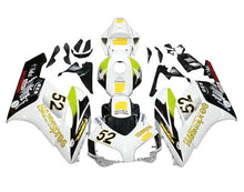 Honda CBR 1000RR Fairings (2004-2005) White, Yellow HANNspree at KingsMotorcycleFairings.com