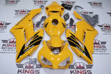 Honda CBR1000RR Fairings (2004-2005) Yellow, Black Wings at KingsMotorcycleFairings.com