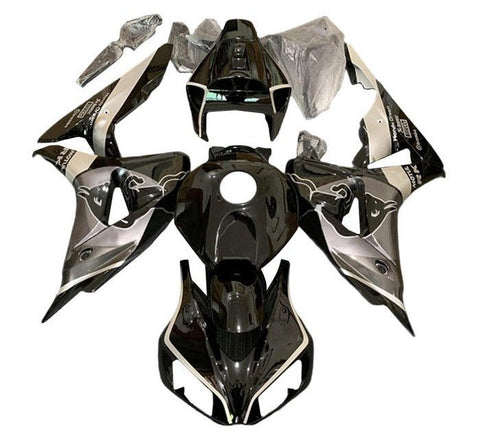 Honda CBR1000RR Fairings (2006-2007) Black, Gray, Bull at KingsMotorcycleFairings.com
