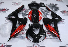 Honda CBR1000RR Fairings (2006-2007) Black, Red, White at KingsMotorcycleFairings.com