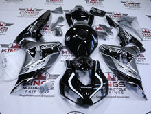 Honda CBR1000RR Fairings (2006-2007) Black, Silver Bull at KingsMotorcycleFairings.com