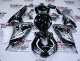 Honda CBR1000RR Fairings (2006-2007) Black, Silver Bull at KingsMotorcycleFairings.com