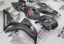 Honda CBR1000RR Fairings (2006-2007) Faux Carbon Fiber, White, Red from KingsMotorcycleFairings.com