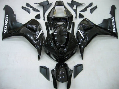 Honda CBR1000RR Fairings (2006-2007) Gloss Black, White, Matte Black at KingsMotorcycleFairings.com
