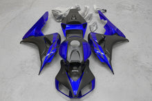 Honda CBR1000RR Fairings (2006-2007) Matte Black, Gloss Blue at KingsMotorcycleFairings.com