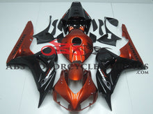 Honda CBR1000RR Fairings (2006-2007) Orange Candy, Black at KingsMotorcycleFairings.com