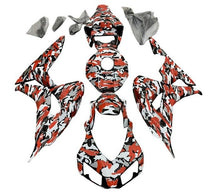 Honda CBR1000RR Fairings (2006-2007) Red Camouflage at KingsMotorcycleFairings.com