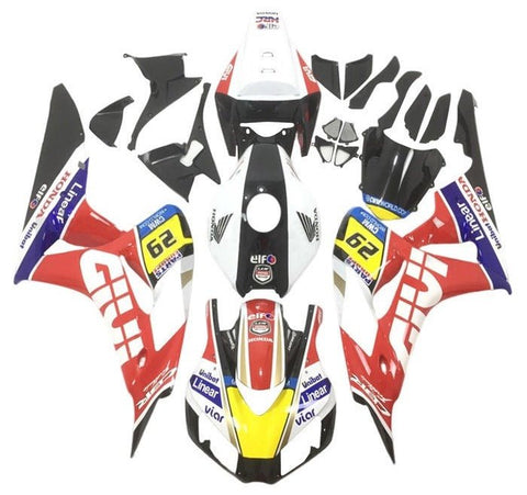 Honda CBR1000RR Fairings (2006-2007) Red, White, Givi at KingsMotorcycleFairings.com